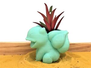 Cute Bulbasaur Planter 24 Colors - 3D Printed Pokemon Planter - Flower Pot For Succulents