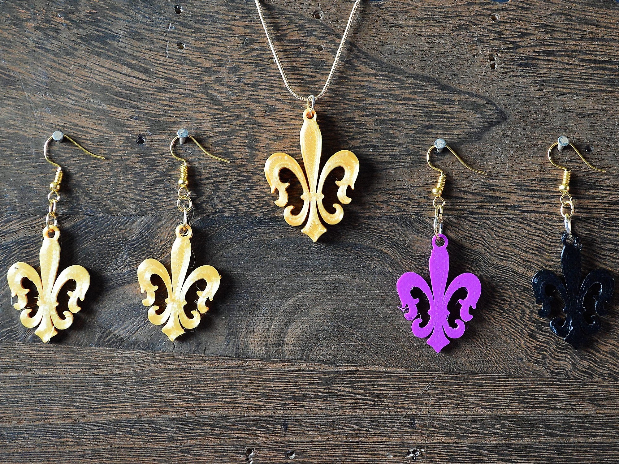 fleur de lis costume jewelry